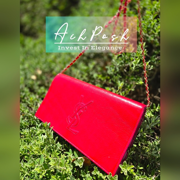 Yves Saint Laurent  BELLE DE JOUR CLUTCH in Patent Leather - Picture 8 of 8